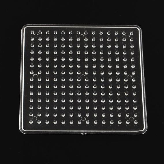Квадратные abc пластмассовые планшеты, используемые для 5x5 мм diy плавких шариков, 79x79x5 мм