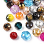 Glass Beads Strands, Mixed Style, Faceted, Abacus & Round
