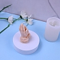 Moldes para velas de silicona de grado alimenticio diy de palma, moldes para velas de aromaterapia, moldes para hacer velas perfumadas