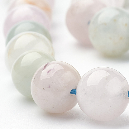 Chapelets de perles morganite naturelles  , ronde
