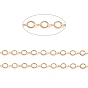 Chaînes de câble en laiton, soudé, véritables chaînes remplies d'or 14k
