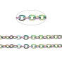 304 chaînes de câbles en acier inoxydable, ovale, non soudée, avec bobine