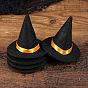 Halloween Theme Cloth Witch Hat, for Doll Party Decorate