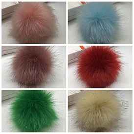 Imitation Fox Fur Pom Pom Balls, for Bags Scarves Garment Accessories Ornaments