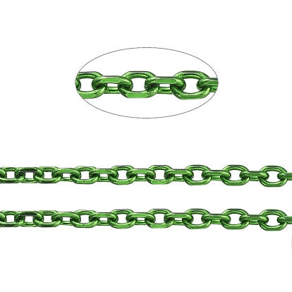 Electroforesis 304 cadenas portacables de acero inoxidable, sin soldar, con carrete