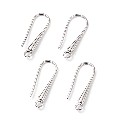 Eco-Friendly Brass Earring Hooks, Ear Wire