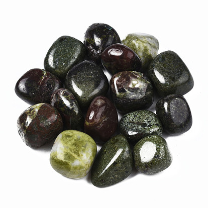 Natural Dragon Blood Beads, Healing Stones, for Energy Balancing Meditation Therapy, Tumbled Stone, Vase Filler Gems, No Hole, Nuggets