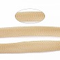 Расширяемая латунная проволочная сетка, плоская сетчатая цепочка, с катушкой, для изготовления украшений для волос