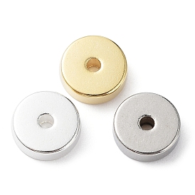 201 Stainless Steel Spacer Beads, Flat Round/Disc