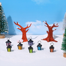 Ornements d'arbre miniatures en résine, accessoires de maison de poupée micro paysage, faire semblant de décorations d'accessoires