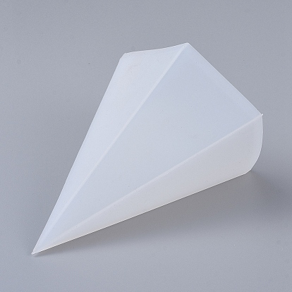 Силиконовые формы с пятиугольным конусом своими руками, формы для литья смолы, для уф-смолы, изготовление ювелирных изделий из эпоксидной смолы