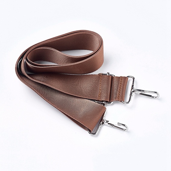 Sangles de ceinture de sac à main en nylon de femmes de mode, bandoulière simple réglable en longueur