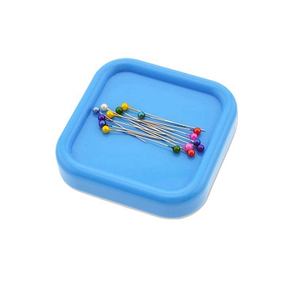 Magnetic Needle Storage Case, Stitching Sewing Pin Plastic Box, Square