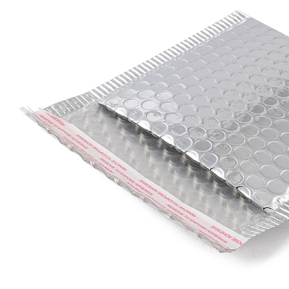 Sacs d'emballage en films laminés en polyéthylène et en aluminium, courrier à bulles, enveloppes matelassées, rectangle