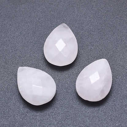 Gemstone Cabochons, Faceted, Drop