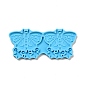 DIY Pendant Silicone Molds, Resin Casting Molds, For UV Resin, Epoxy Resin Jewelry Making, Butterfly with Star