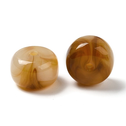 Perles acryliques transparentes, baril