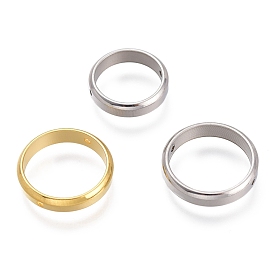 201 Stainless Steel Bead Frames, Ring