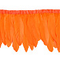Goose Feather Fringe Trimming, Costume Accessories, Dyed