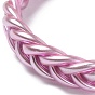 Plastic Cord Braided Stretch Bracelets