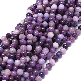 Grade A Natural Fluorite Beads Strands, Round