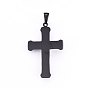 Easter Theme 304 Stainless Steel Pendants, For Easter, Crucifix Cross