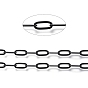 Revestimiento iónico (ip) 304 cadenas portacables de acero inoxidable, cadenas de clips, cadenas portacables alargadas estiradas, soldada, con carrete