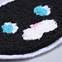 Компьютеризированные ткани для вышивания шить на заплатки, аксессуары для костюма, аппликация, форма кошки