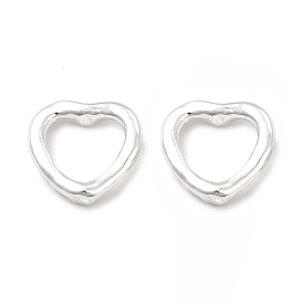 Long-Lasting Plated Alloy Bead Frame, Cadmium Free & Nickel Free & Lead Free, Heart