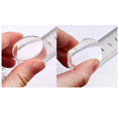 Полный прозрачный силиконовый штамп для печати ногтей и большой скребок, инструмент для создания шаблона для ногтей, инструменты для рисования ногтей diy