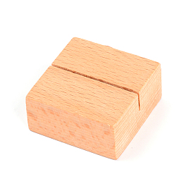 Porte-cartes en bois, carrée