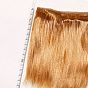 Cheveux longs et raides en mohair imité poupée perruque cheveux, pour les filles de bricolage accessoires de fabrication de bjd