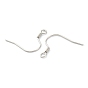 316 crochets de boucle d'oreille chirurgicaux en acier inoxydable, fil d'oreille, avec boucle horizontale