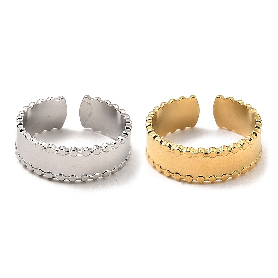 304 Stainless Steel Open Cuff Rings
