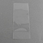 Opp sacs de cellophane, rectangle, 15x6 cm