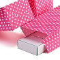 Kraft Paper Bags, No Handles, Storage Bags, White Polka Dot Pattern, Wedding Party Birthday Gift Bag