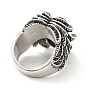 316 Stainless Steel Ring, Finger Ring for Men Women, Skull, Halloween Theme