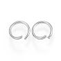 304 Stainless Steel Jump Rings, Open Jump Rings