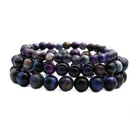 Bohemian Tiger Eye Beaded Bracelet for Men and Women - Dreamy and Mystical