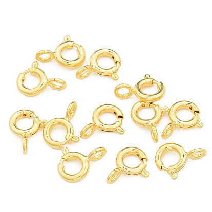 Brass Spring Ring Clasps, Nickel Free