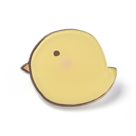 Acrylic Badges Brooch Pins, Cute Lapel Pin, for Clothing Bags Jackets Accessory DIY Crafts, Chick