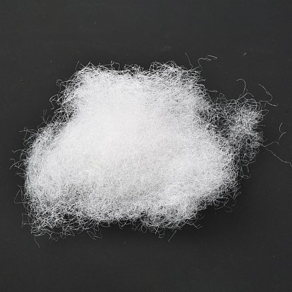Kits de llavero de bordado de tela no tejida panda diy, incluyendo cadena de bolas de hierro, bola de algodón, etiquetas de papel, cordón de algodón, perno de plástico, paño