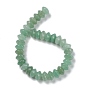 Natural Green Aventurine Beads Strands, Disc