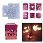 DIY Heart Pattern Lampshade Display Decoration Silicone Molds, Resin Casting Molds, For UV Resin, Epoxy Resin Craft Making, Valentine's Day Theme