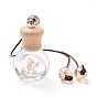 Colgantes de botellas de perfume vacías, botella difusora de aceite esencial de fragancia de aromaterapia, decoración colgante de coche