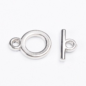 CCB Plastic Toggle Clasps, Jewelry Components, 18x13x2mm, Hole: 2mm
