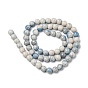 Cuentas de perlas naturales de k / 1 piedra / gota de azurita, rondo