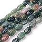 Natural Indian Agate Beads Strands, Oval
