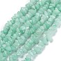 Dyed Natural Amazonite Beads Strands, Chip