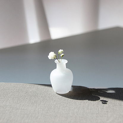 Bouteilles de vase en verre miniatures, accessoires de maison de poupée de jardin paysager micro, décorations d'accessoires de photographie